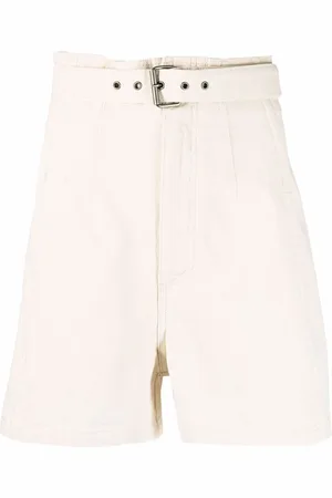 Serafini Shorts denim con cintura