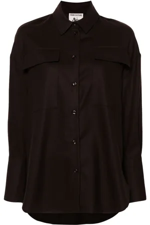 SEMICOUTURE Camicia in twill