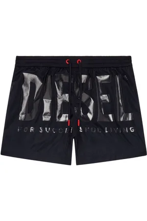 Diesel Costume da bagno Bmbx-Ken-37 con stampa denim