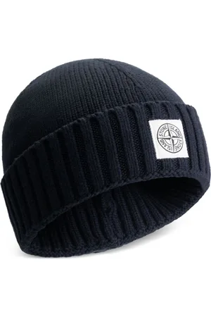 Stone Island Berretto con applicazione Compass