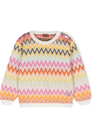 Missoni Maglione con motivo a zigzag jacquard