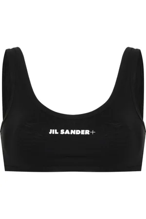 Jil Sander Top bikini con stampa