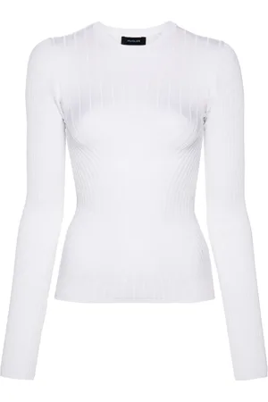 MUGLER Top lavorato a maglia