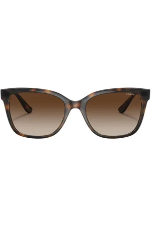 vogue Occhiali da sole cat-eye con effetto tartarugato
