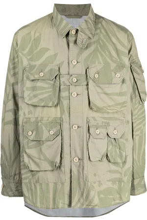 ENGINEERED GARMENTS Giacca-camicia con stampa