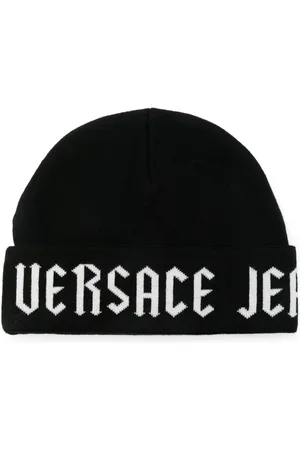 VERSACE Berretto con effetto jacquard