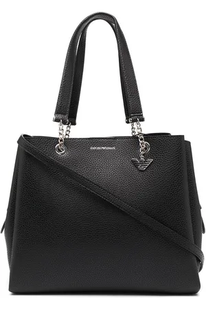 Emporio Armani Borsa tote con applicazione