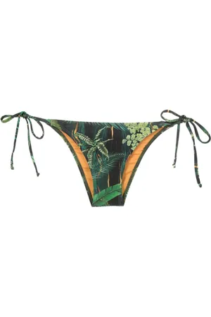 Lygia & Nanny Slip bikini Thai con stampa