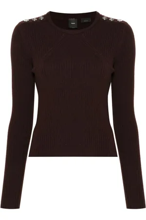 Pinko Maglione con motivo Love Birds