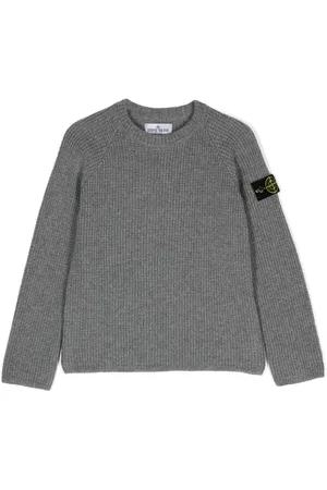 Stone Island Maglione con applicazione Compass