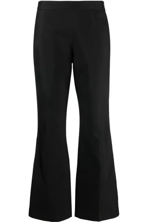 Jil Sander Pantaloni crop svasati