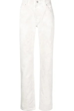 Maison Margiela Jeans slim con effetto schiarito