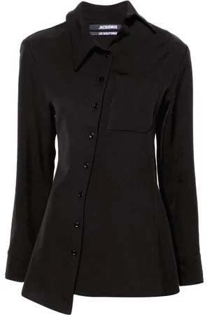 Jacquemus Camicia La Chemise Pablo asimmetrica