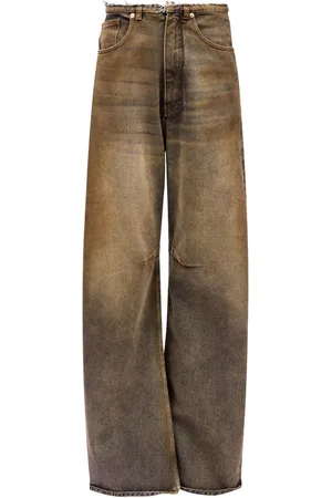 Maison Margiela Jeans a gamba ampia