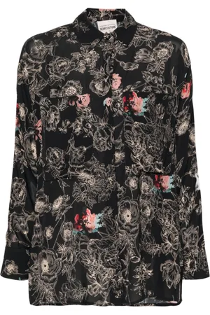 SEMICOUTURE Camicia a fiori