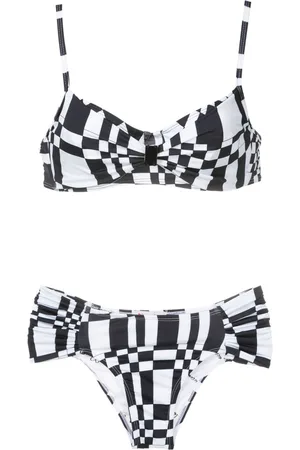 AMIR SLAMA Set bikini con stampa