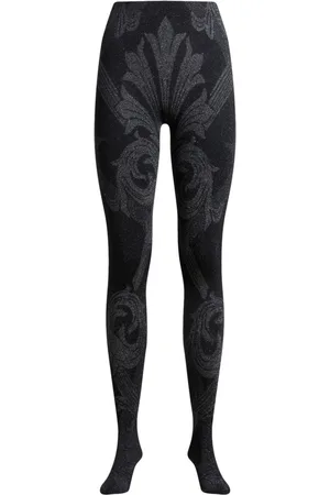 Etro Collant con effetto jacquard x Wolford