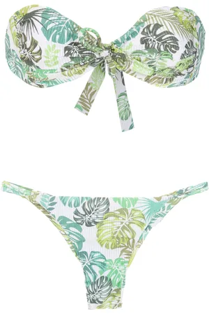 AMIR SLAMA Bikini con stampa