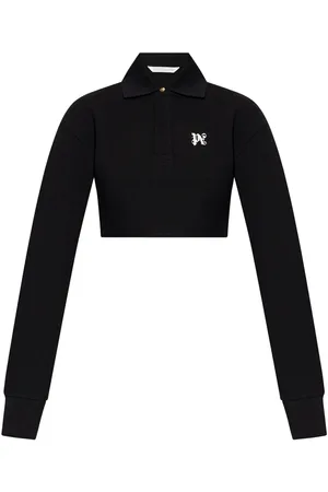Palm Angels Polo con monogramma