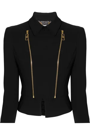 Elisabetta Franchi Giacca peplum con zip