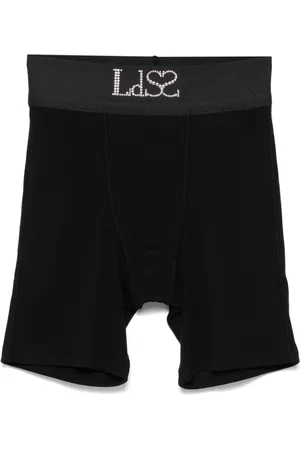 Ludovic De Saint Sernin Shorts biker con borchie