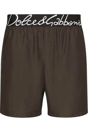 Dolce & Gabbana Costume da bagno con banda logo