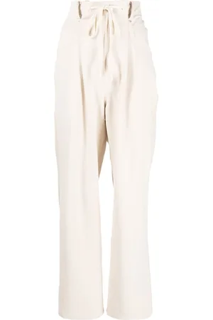 GOEN.J Pantaloni dritti con coulisse