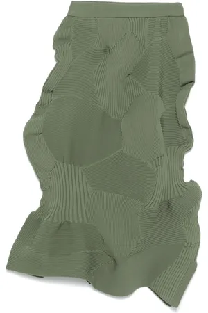 Issey Miyake Gonna midi Kone Kone