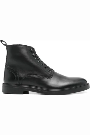 HUGO BOSS Stivaletti in pelle