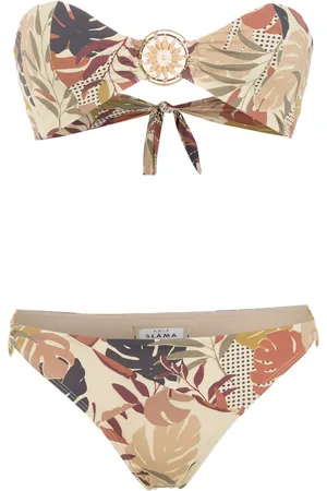 AMIR SLAMA Bikini con stampa