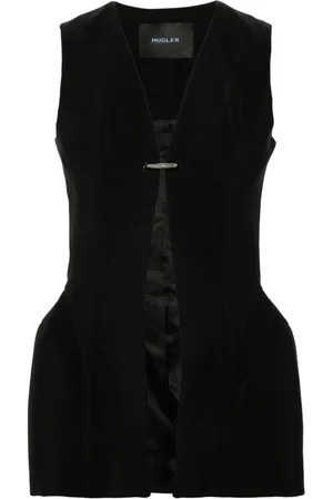 MUGLER Canotta con piercing