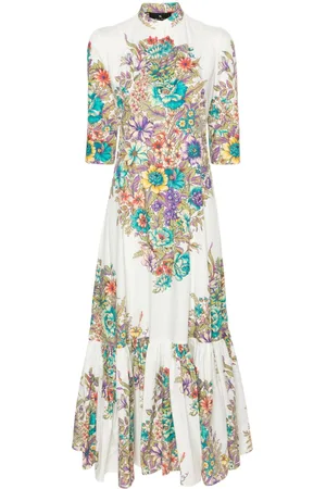 Etro Abito lungo a fiori