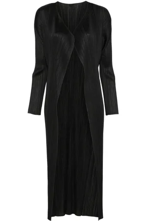 PLEATS PLEASE ISSEY MIYAKE Gilet con effetto plissettato