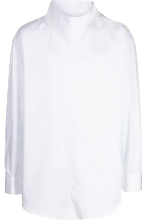 SYSTEM Camicia con colletto a punta oversize