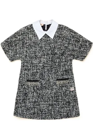Nº21 Abito svasato in tweed
