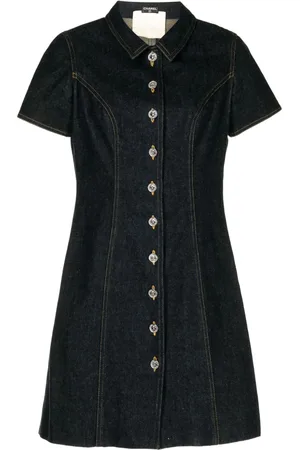 CHANEL Abito corto denim anni 