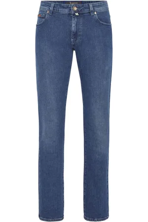 BILLIONAIRE Jeans taglio regular con applicazione