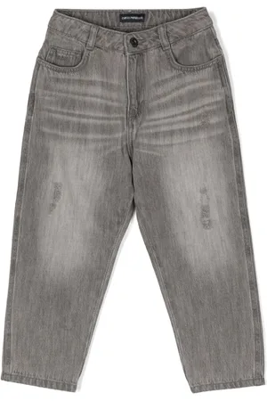Emporio Armani Jeans affusolati con effetto vissuto
