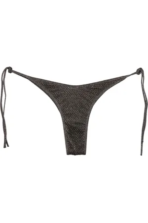Palm Angels Slip bikini lamé