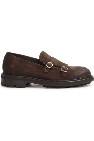 CENERE GB Monks in pelle