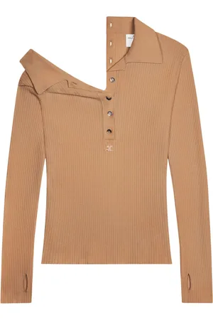 Courrèges Maglione con bottoni
