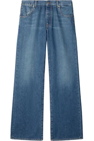 OFF-WHITE Jeans a gamba ampia