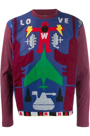 WALTER VAN BEIRENDONCK T-shirt Take A W-Ride a manica lunga 2010/11
