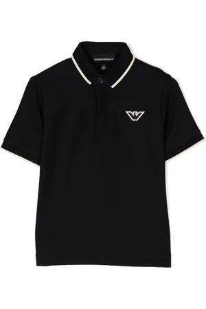 Emporio Armani Polo Eagle con ricamo