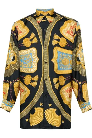 Hermès Camicia con stampa anni 