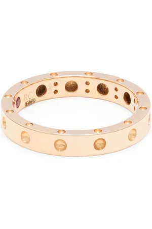 Roberto Coin Anello a fascia Pois Moi in oro 18 carati