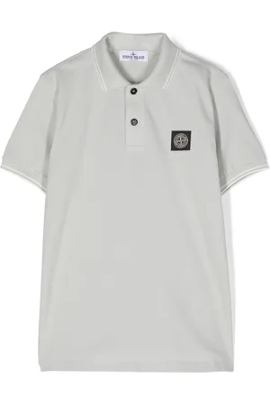 Stone Island Polo con motivo Compass