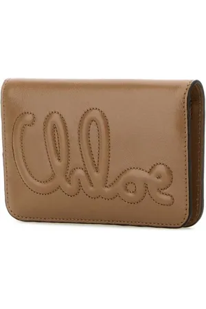 Chloé Portafoglio bi-fold in pelle