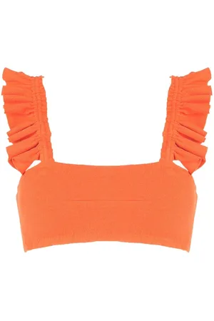 CLUBE BOSSA Top bikini Zarbo con scollo quadrato