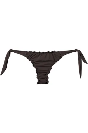 AMIR SLAMA Ruffled trim bikini bottom